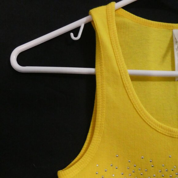 EXIST | small | Ribbed Yellow MIAMI tank Top | NWOT - Picture 3 of 14